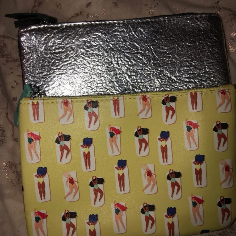 2 ipsy makeup bags